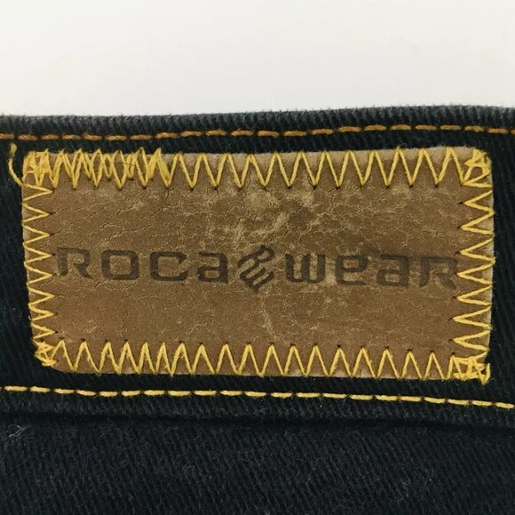 Vtg Rocawear Women’s Jeans Low Rise Boot Cut Sz 13 (32W X 33L ) Streetwear Y2K - Picture 13 of 14
